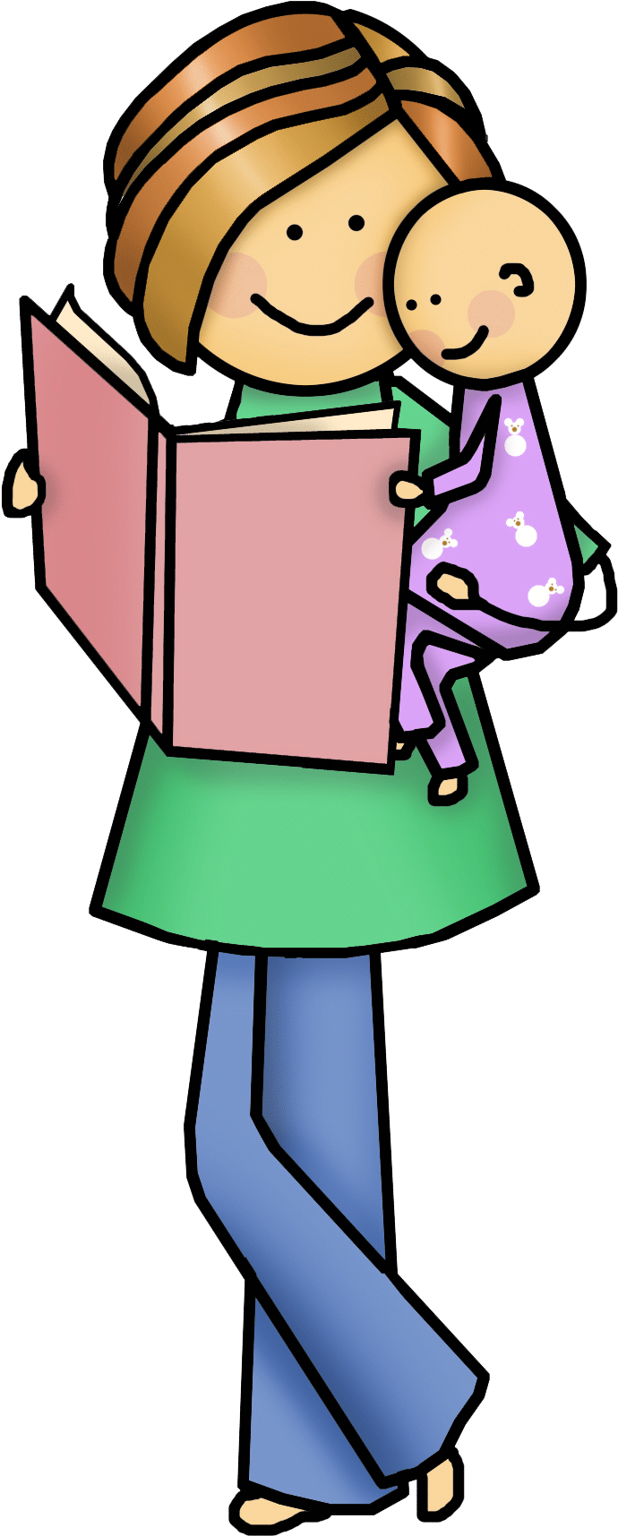 Library Book Return Clipart Png Black And White Stock Transparent Png (934x2034), Png Download