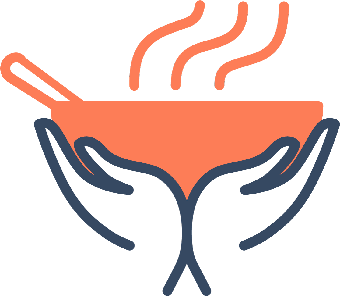 Food Sharing Illustration Clipart (1200x1096), Png Download