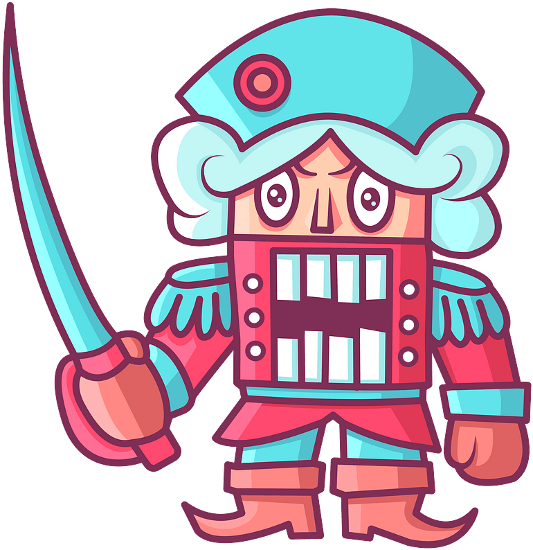 Nutcracker Clipart - Clip Art - Png Download (777x800), Png Download