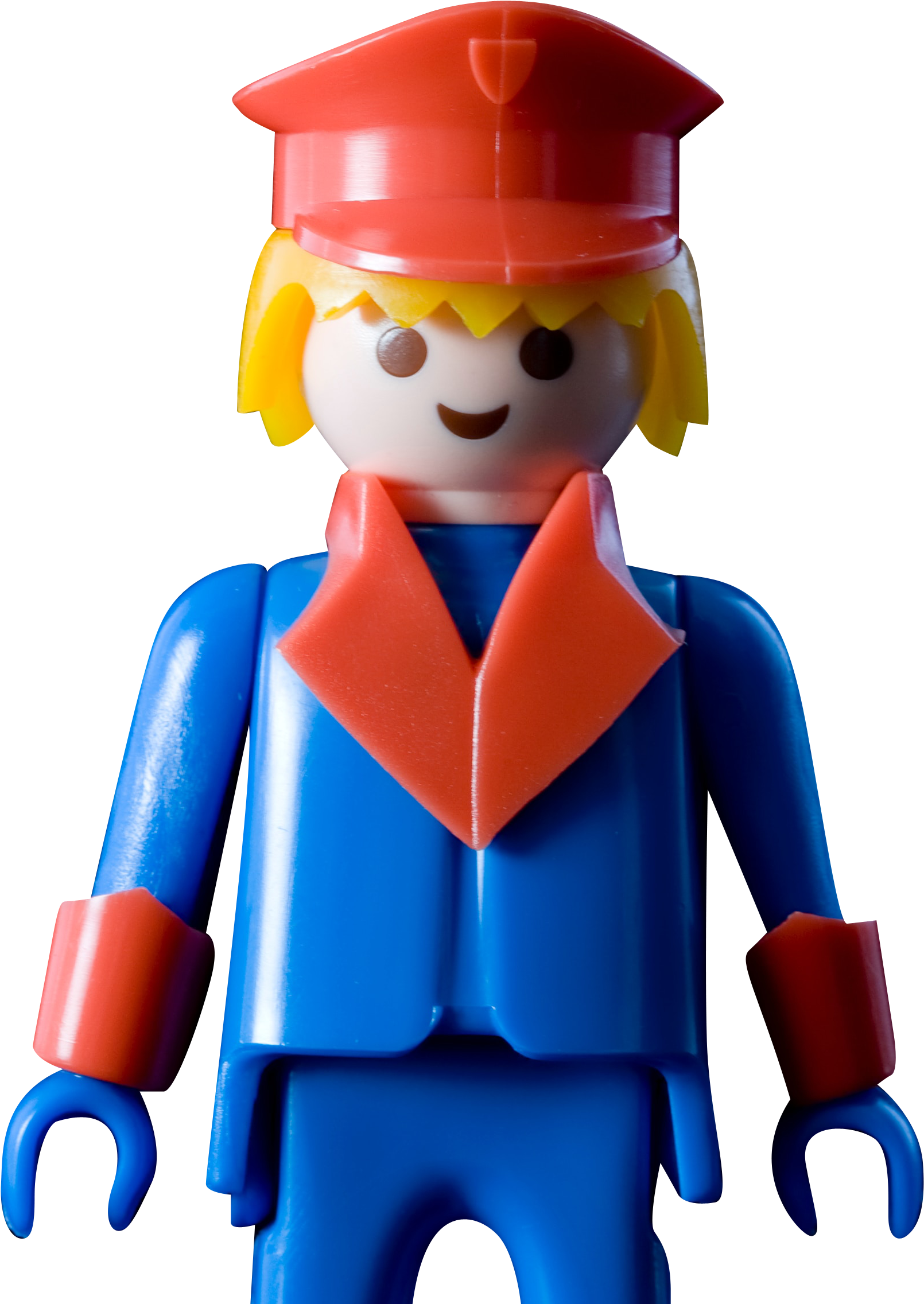 Red Blue Lego Toy - Cartoon Clipart (4195x2797), Png Download