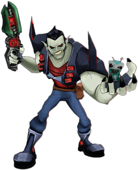 Slugterra Nacho Clip Arts - Slugterra El Diablos Nacho - Png Download (569x600), Png Download