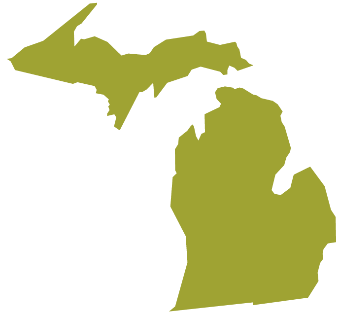 Michigan Electoral Map 2012 Clipart (688x639), Png Download