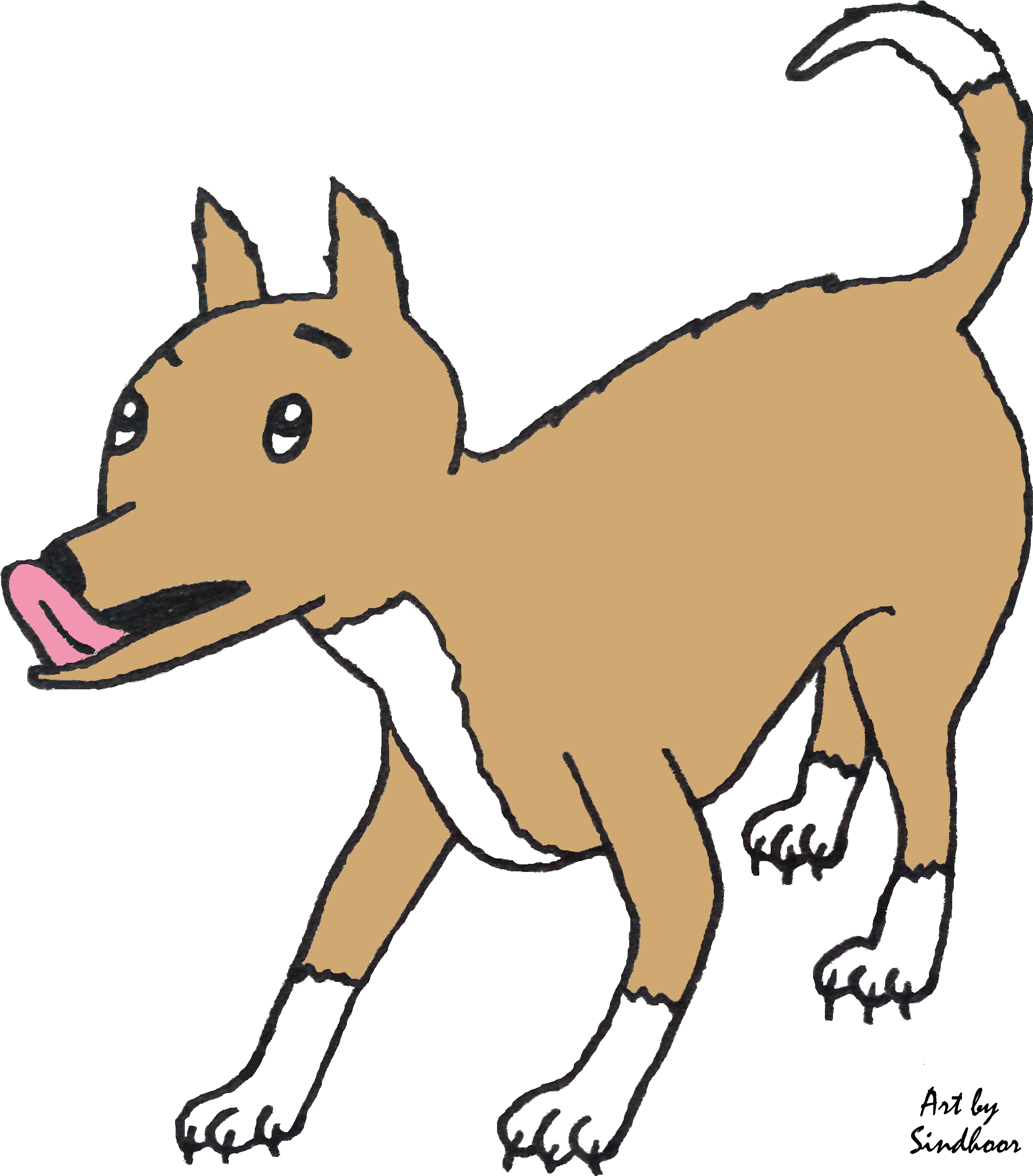 File Licking Wikimedia Commons Dog Clipart Full Size Clipart