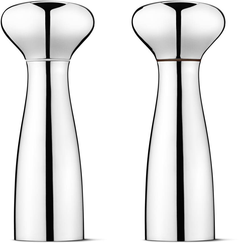 Alfredo Salt And Pepper, Stainless Steel - Georg Jensen Salt And Pepper Shakers Clipart (1200x1200), Png Download