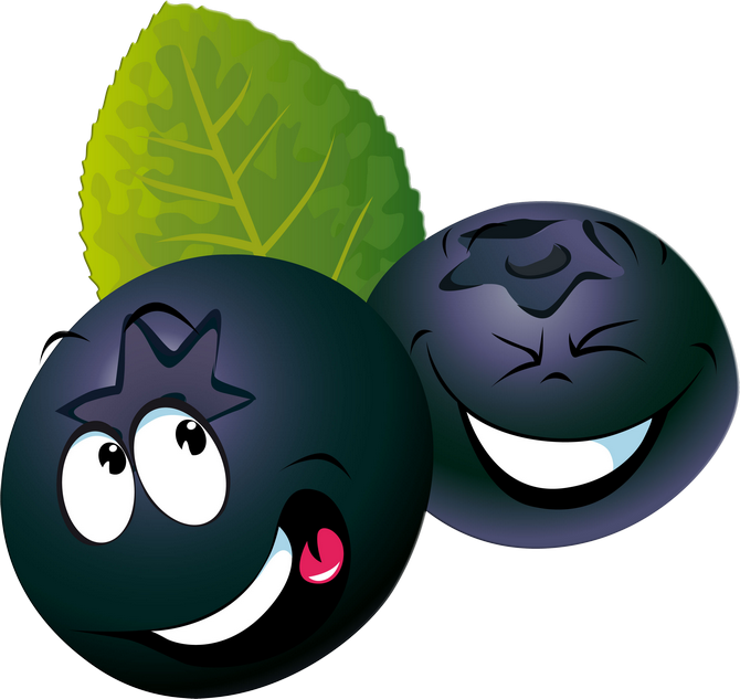 Фото, Автор Missis - Cartoon Clip Art Cranberries - Png Download (670x633), Png Download