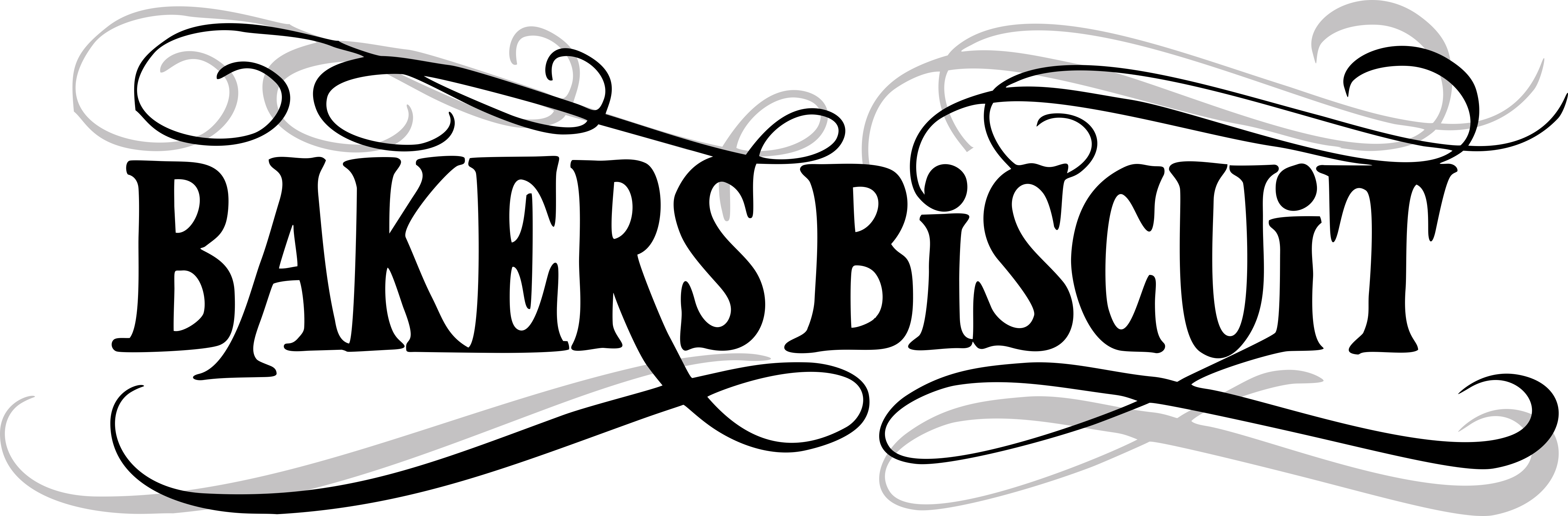 Bakersbiscuit - Com - Calligraphy Clipart (4828x1590), Png Download