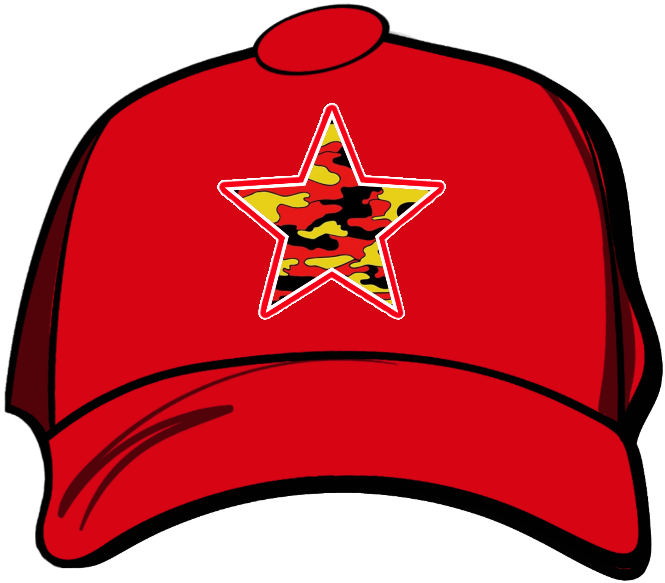 #freetoedit #hat #cap #camo #star #maryland Clipart (665x583), Png Download