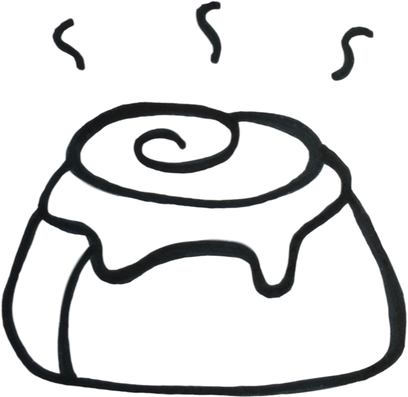 The Bunless Oven - Line Art Clipart (874x820), Png Download