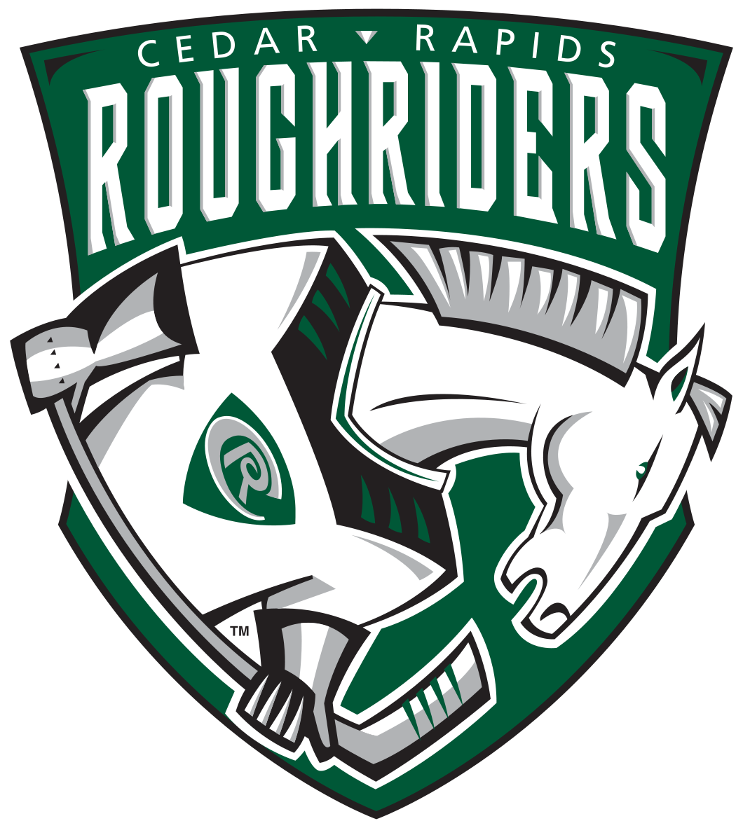 Rough Riders Clipart - Cedar Rapids Roughriders Logo - Png Download (1200x1267), Png Download
