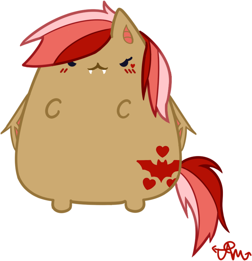 Nutella Clipart Transparent Background - Pusheen My Little Pony - Png Download (894x893), Png Download