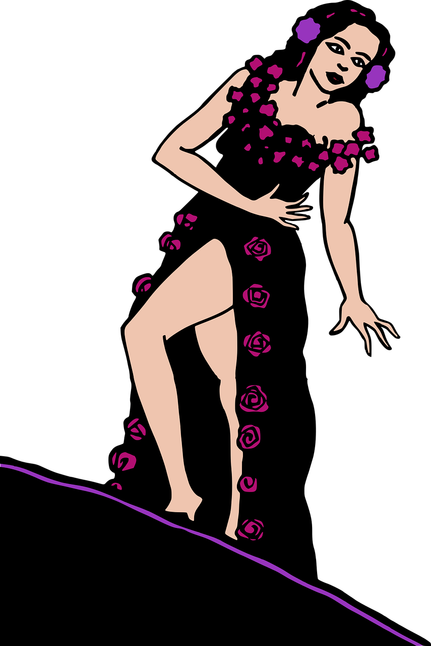 Transparent Sexy Legs Png - Sexy Dancing Clipart Png (855x1280), Png Download