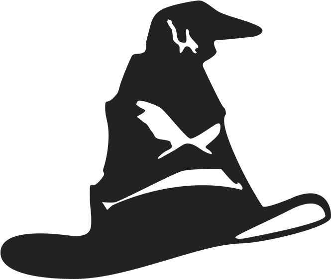 Harry Potter Hat Svg Clipart (990x567), Png Download