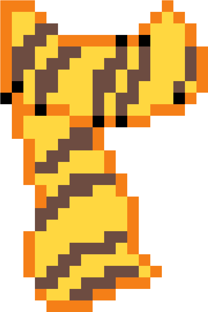 Pixilart - Hufflepuff Scarf Art Clipart (1184x1184), Png Download