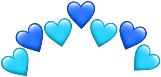 Blue Hearts - Google Search - Blue Hearts Transparent Background Clipart (704x450), Png Download