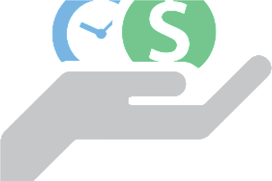 Motivation Clipart Employee Morale - Saving Time And Money Icon - Png Download (960x600), Png Download