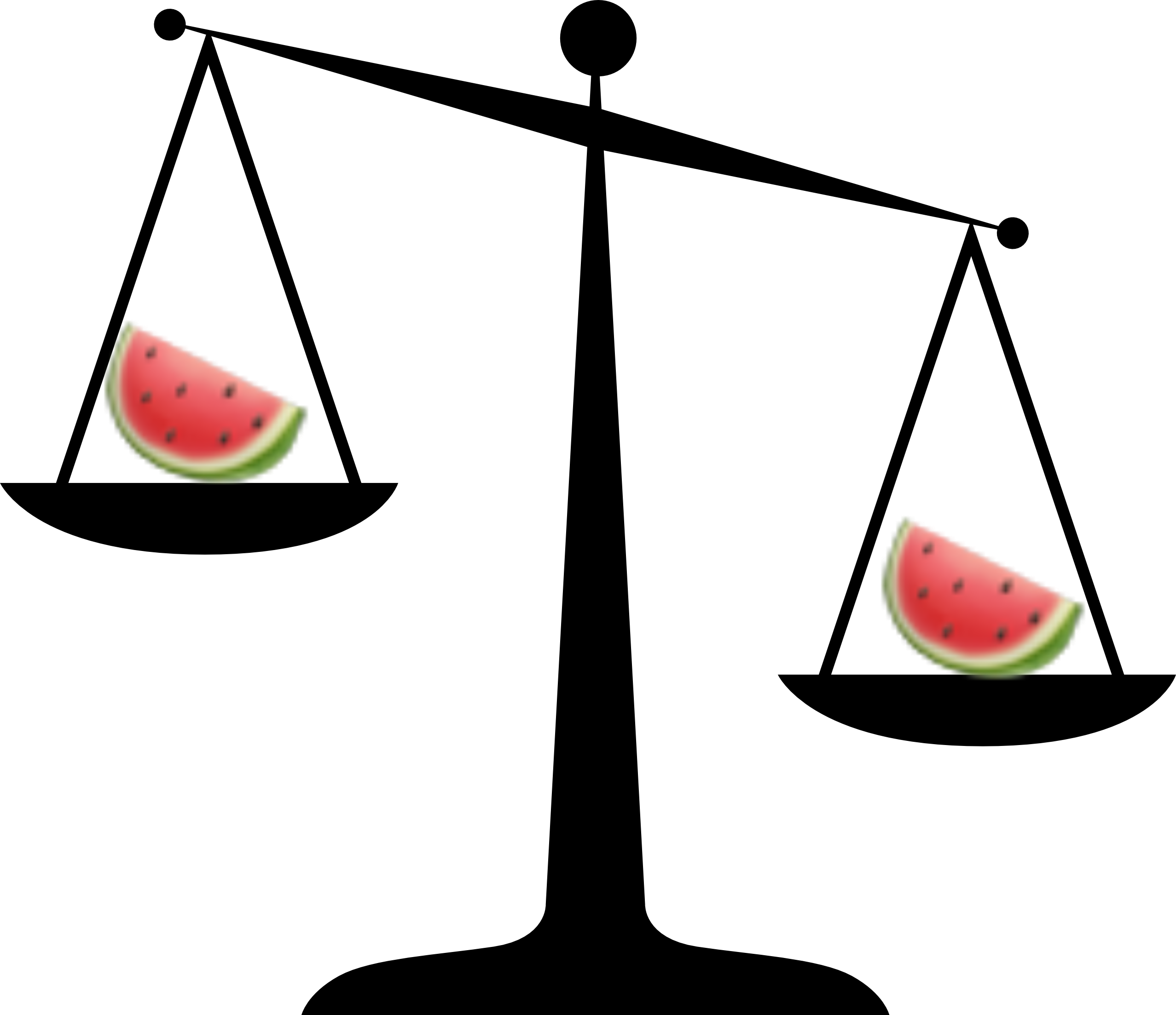 Scales Clipart Black And White - Png Download (2555x2207), Png Download