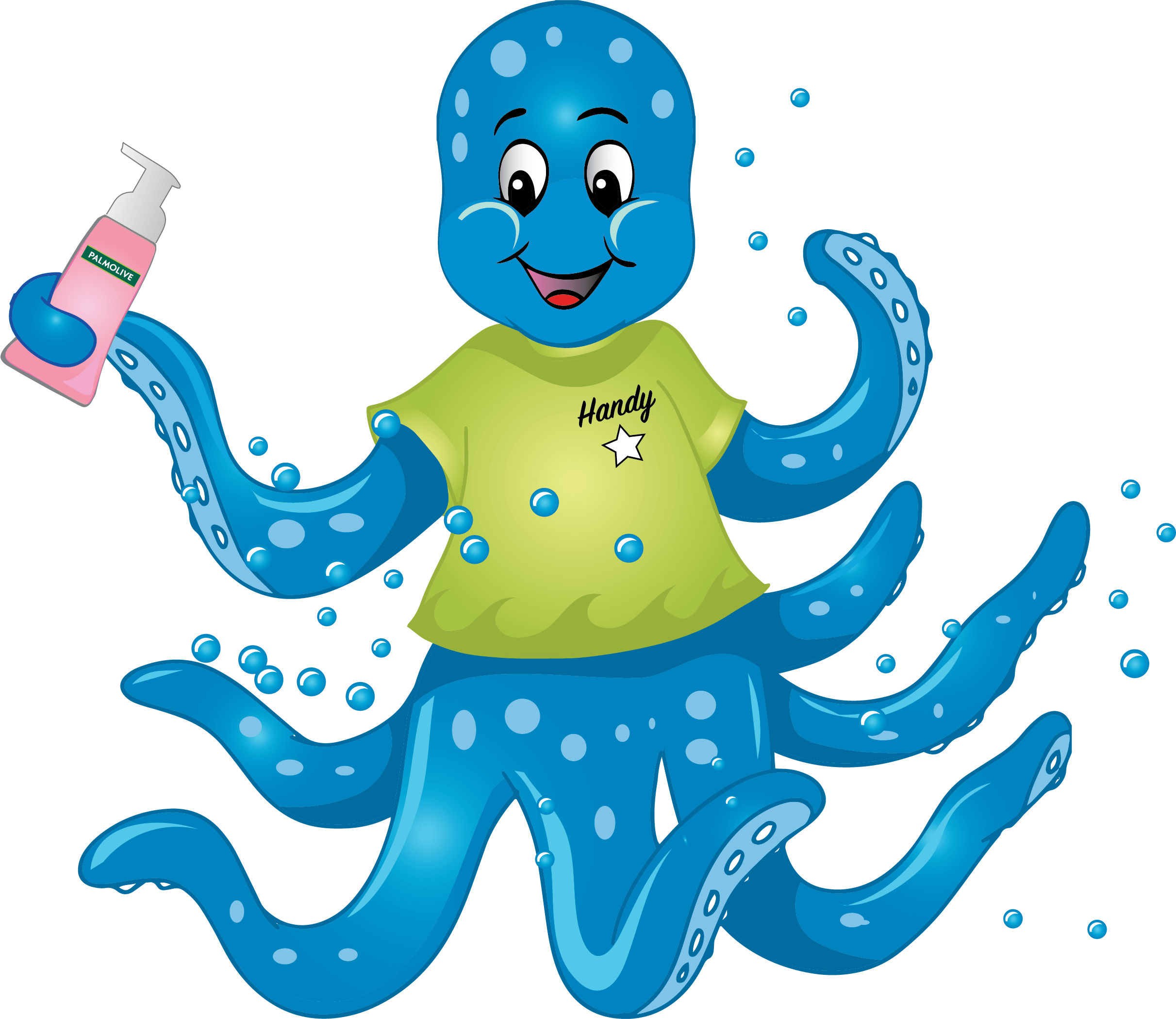 Easy Hand Washing Poster Making Clipart (2423x2099), Png Download