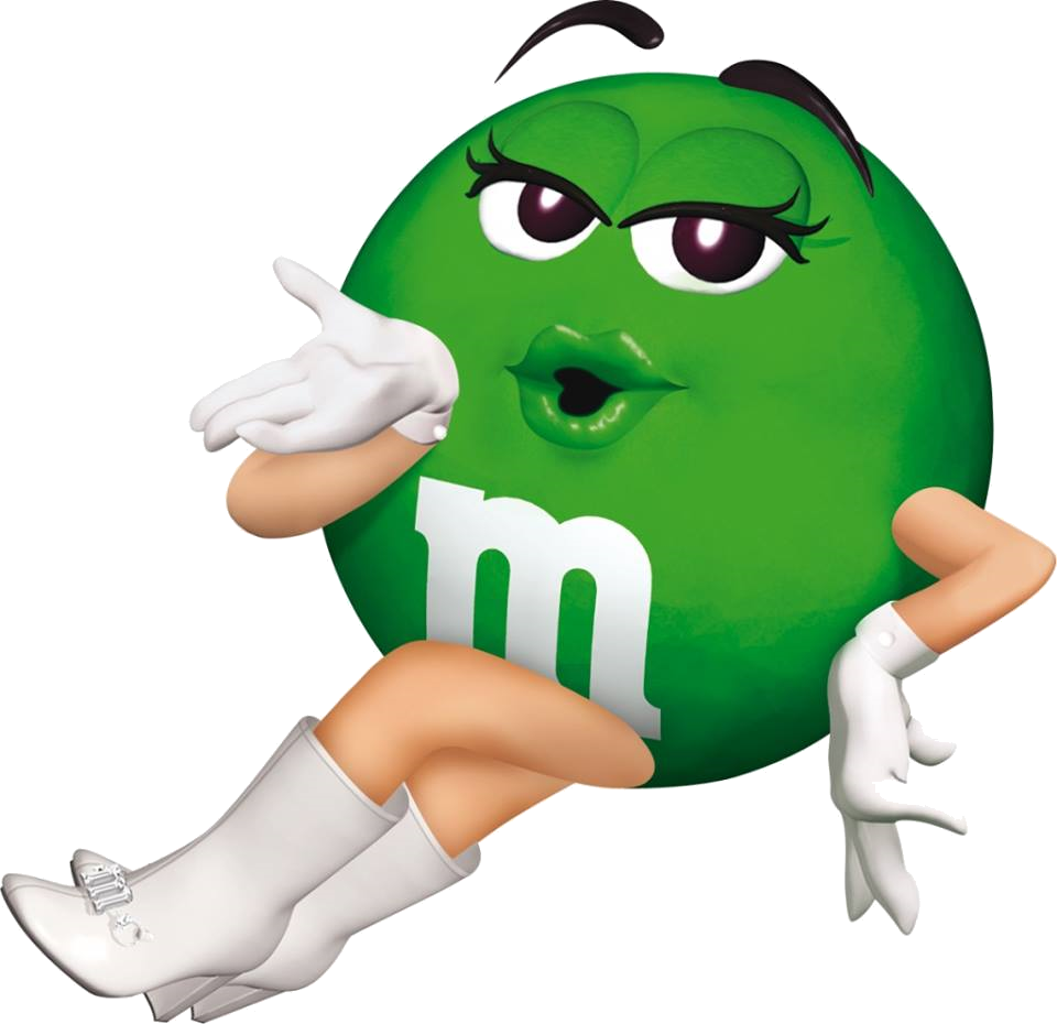 Green M&m Clipart (960x930), Png Download