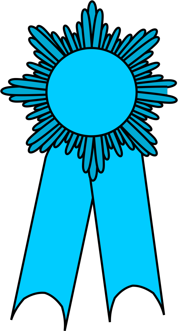 Blue B Png Clip Art - Girl Scout Gold Award Clip Art Transparent Png (600x1072), Png Download