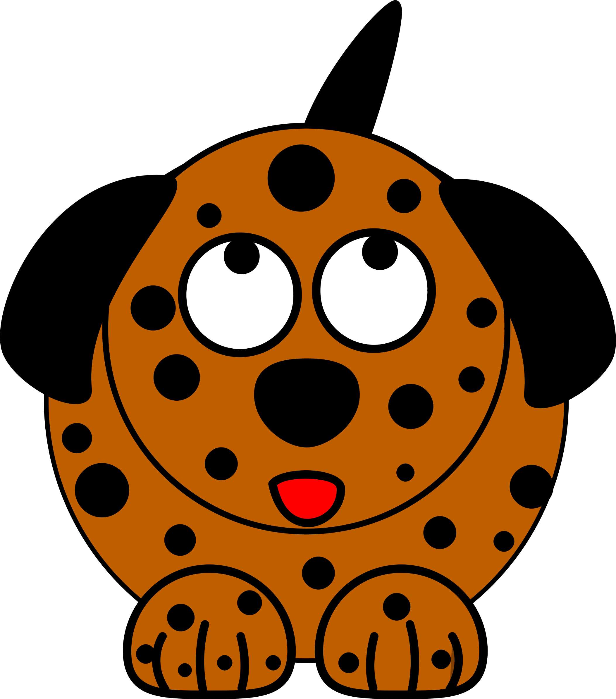 Spot 5 Clip Arts - Spot Clipart - Png Download (2106x2390), Png Download