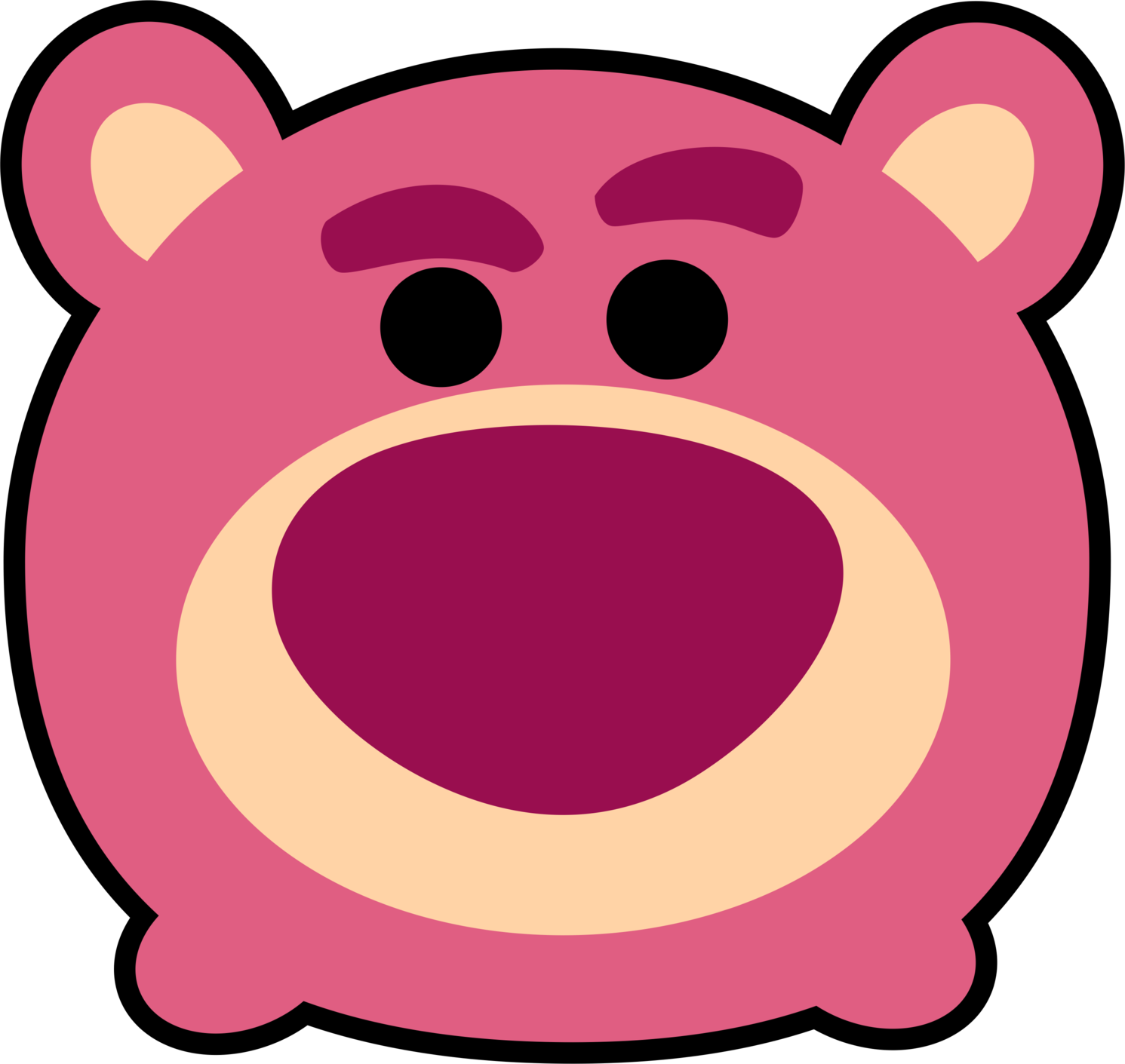 Disney Tsum Tsum Png Clipart (1491x1411), Png Download