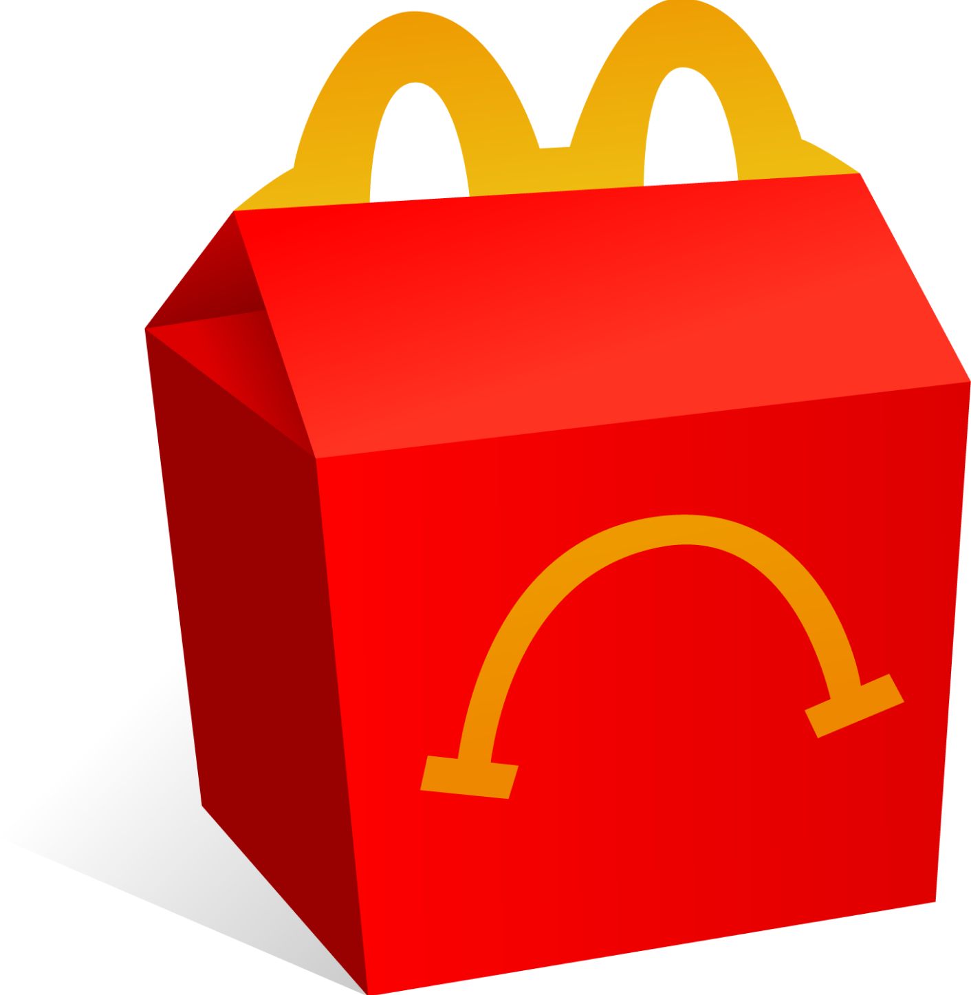 Unhappymeals - Mcdonalds Happy Meal Transparent Clipart (1412x1446), Png Download