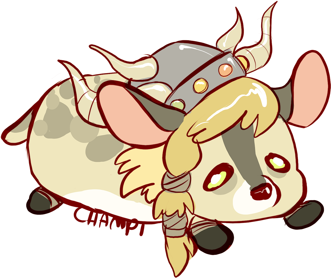 Tsum Tsum Dovah - Cartoon Clipart (1200x994), Png Download