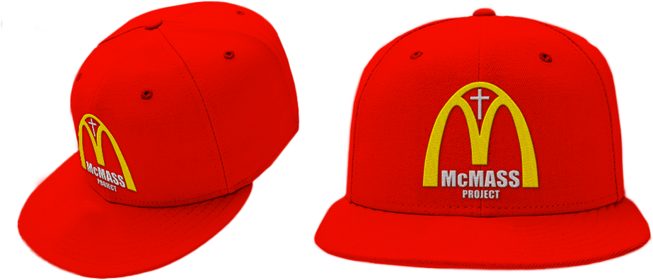 Mcdonalds Hat Png Clipart (972x427), Png Download