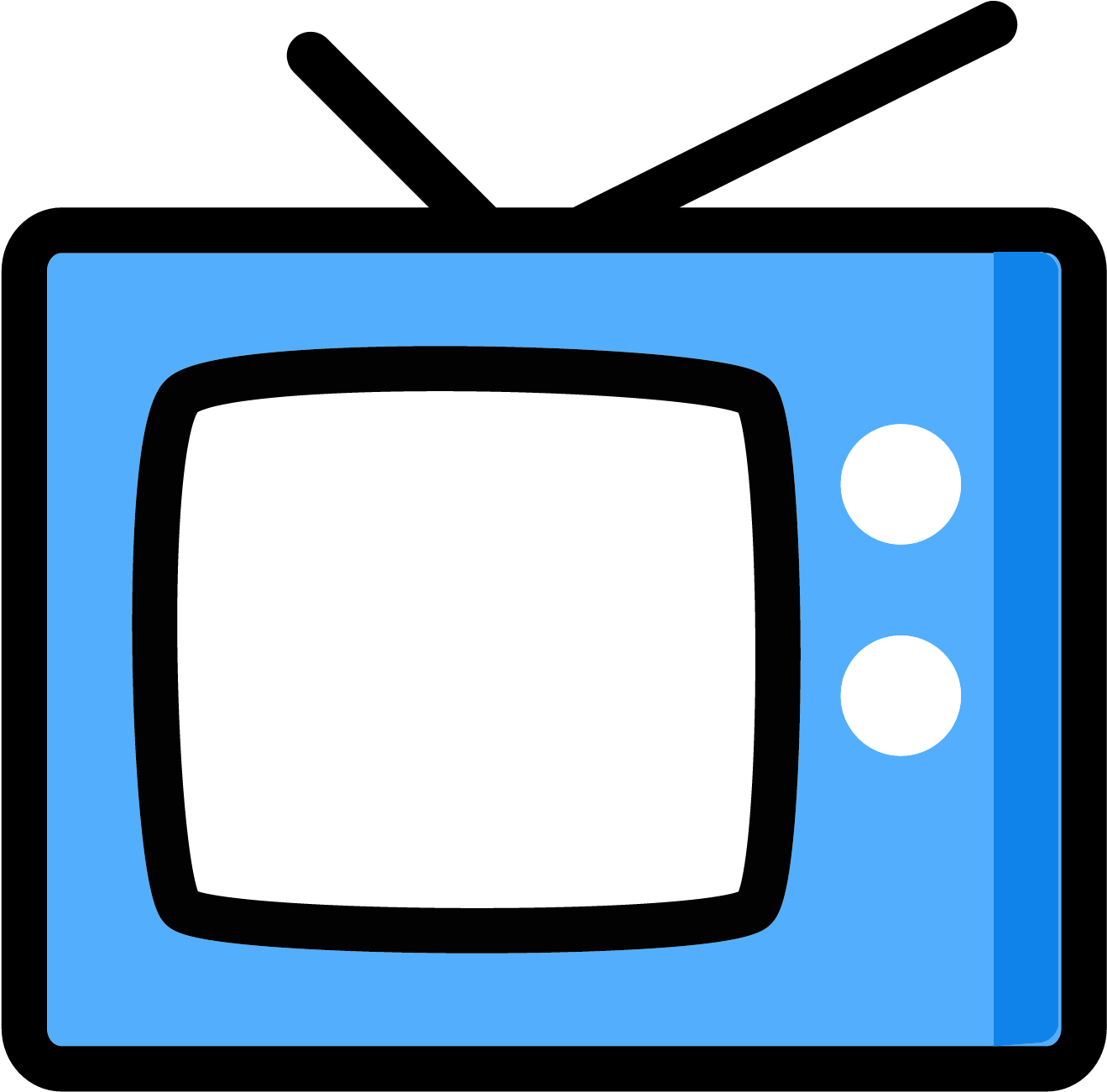 Televisión - Television Png Vector Clipart (1500x1500), Png Download