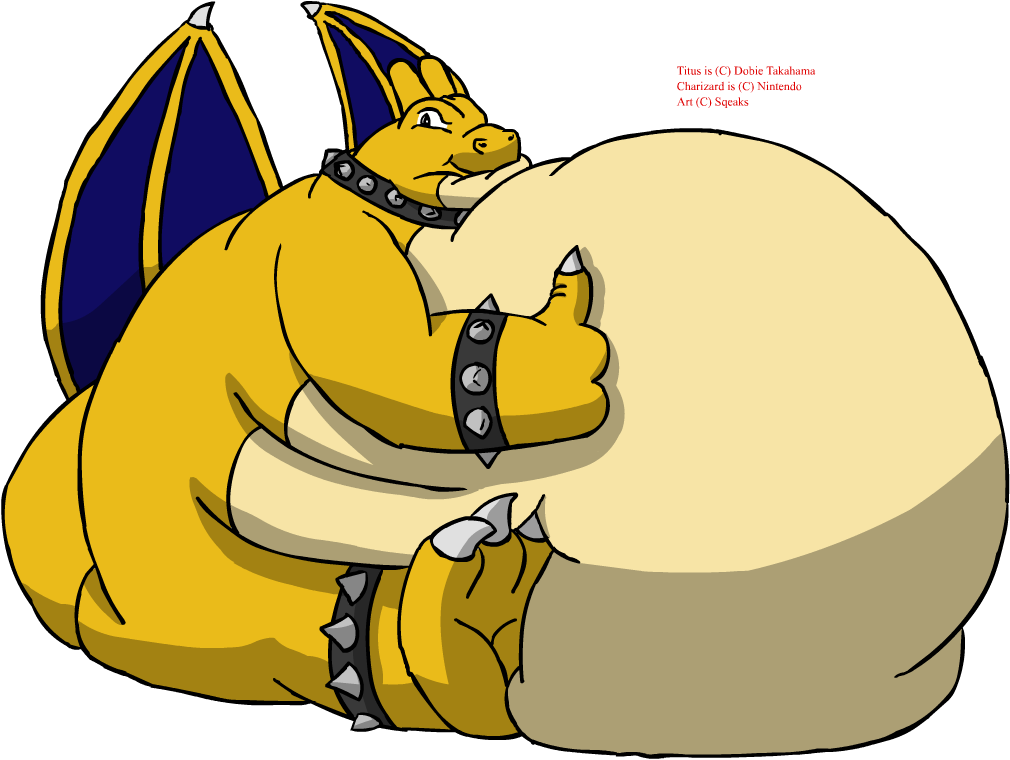 Big Fat Titus - Cartoon Clipart (1010x760), Png Download