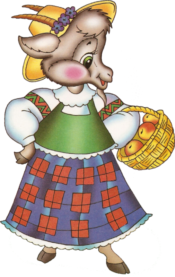 Wolf And The Seven Little Goats Png Clipart (580x919), Png Download