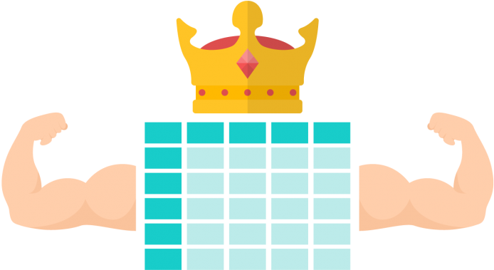 Why You Will Never Give Up Spreadsheets - Spreadsheet Clipart (757x460), Png Download