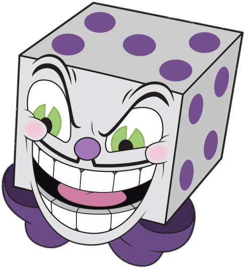 Cuphead King Dice Evil Laugh Clip Arts - Cuphead King Dice Head - Png Download (630x630), Png Download