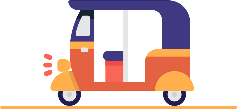 Three Wheeler Dispatch Software Clipart (1166x478), Png Download