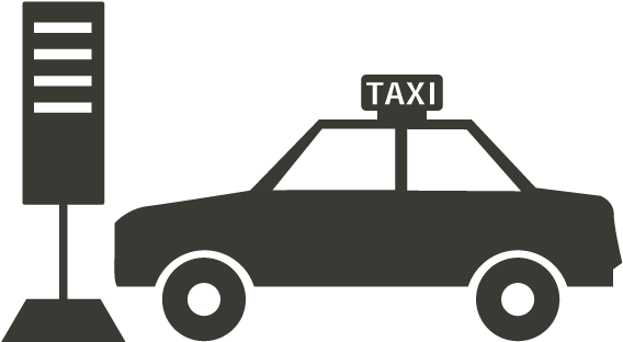 Taxi Stand Png Clipart (640x640), Png Download