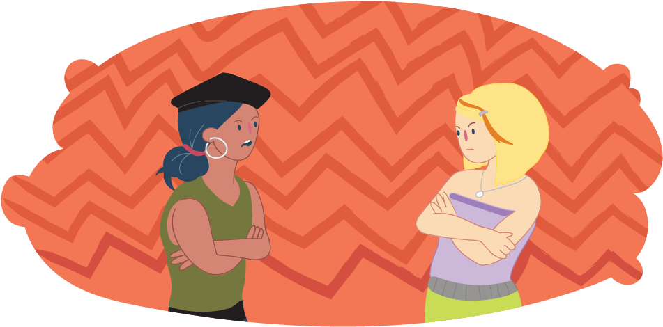 Friends Arguing Clipart - Png Download (960x475), Png Download