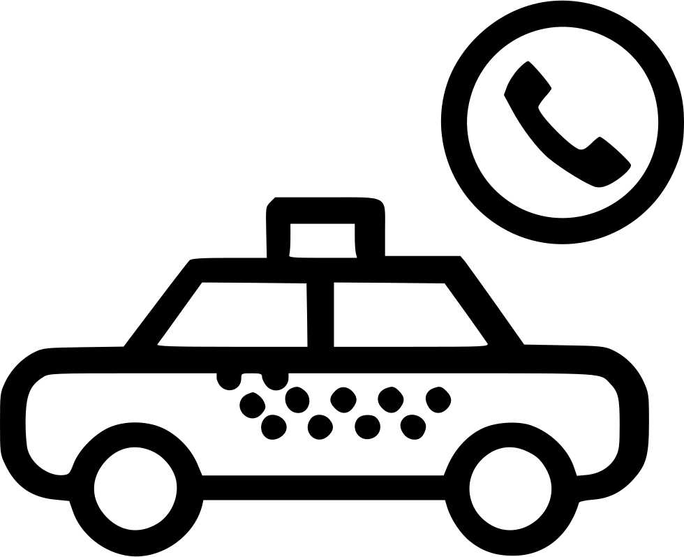Call Taxi Svg Png Icon Free Download - Car Icon Pixel Clipart (980x798), Png Download