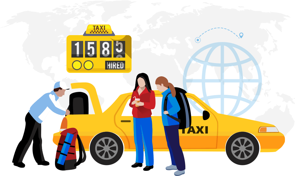 Taxi Clip Art - Png Download (1024x1024), Png Download