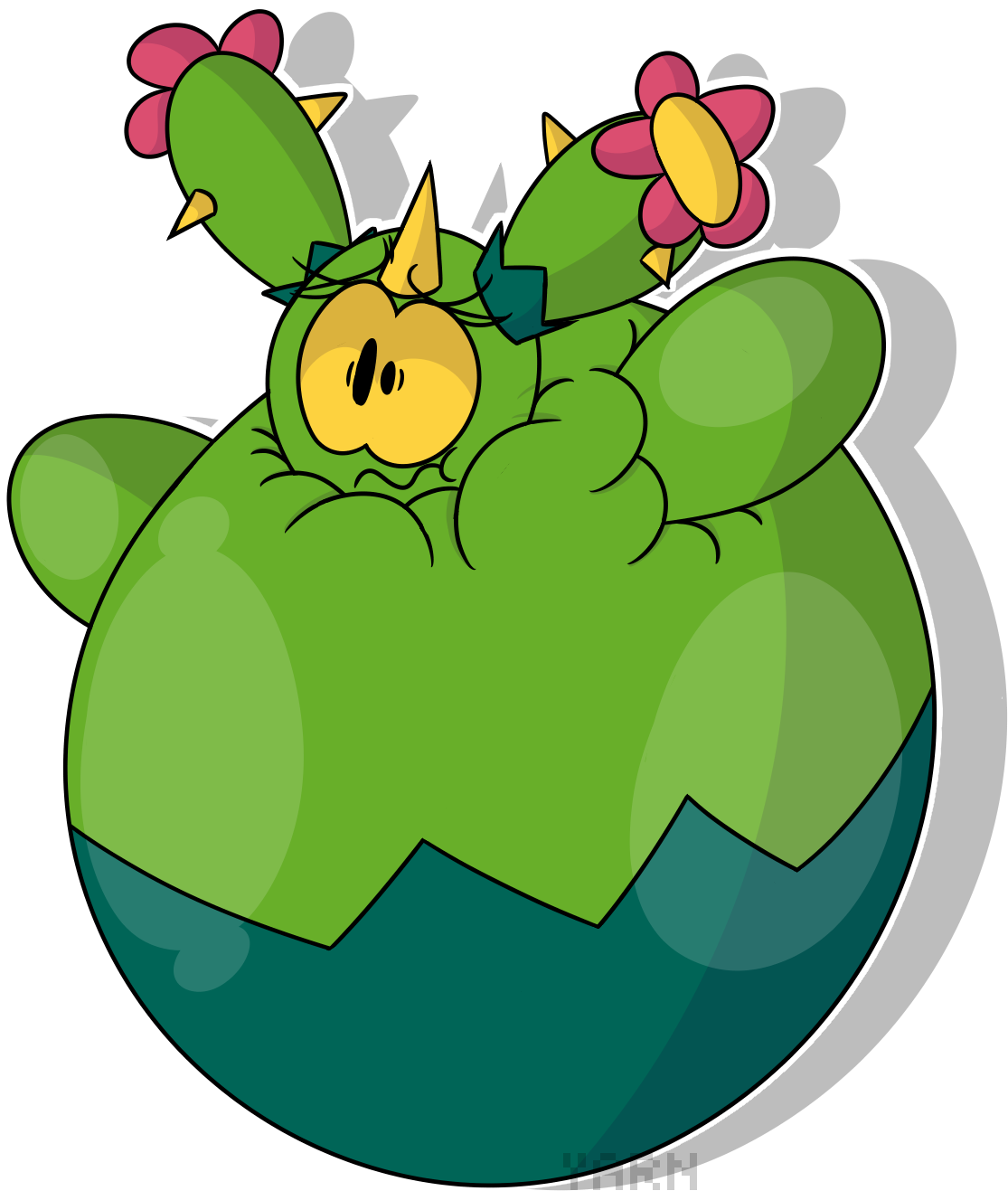 Maractaloon - Cartoon Clipart (1536x1536), Png Download