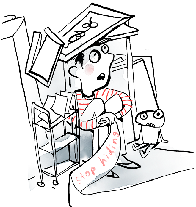 Dream Draw Do - Cartoon Clipart (681x704), Png Download