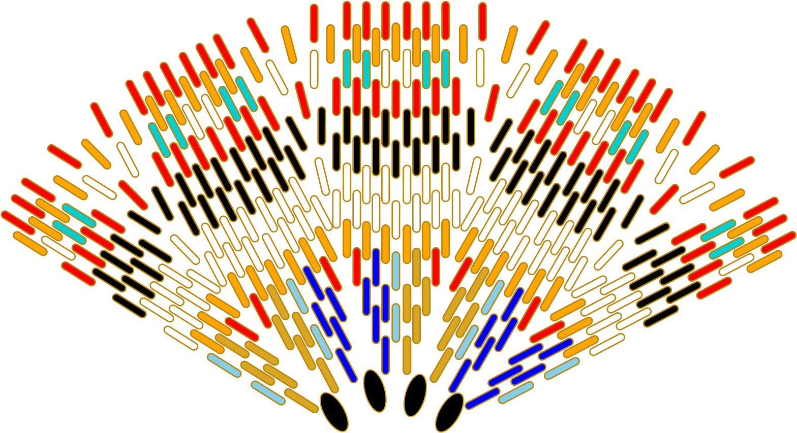 Transparent Ric Rac Clipart - Svåra Mandalas - Png Download (1568x853), Png Download