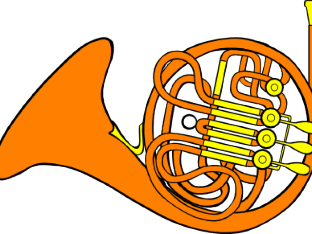 French Horn Clipart - Png Download (640x480), Png Download