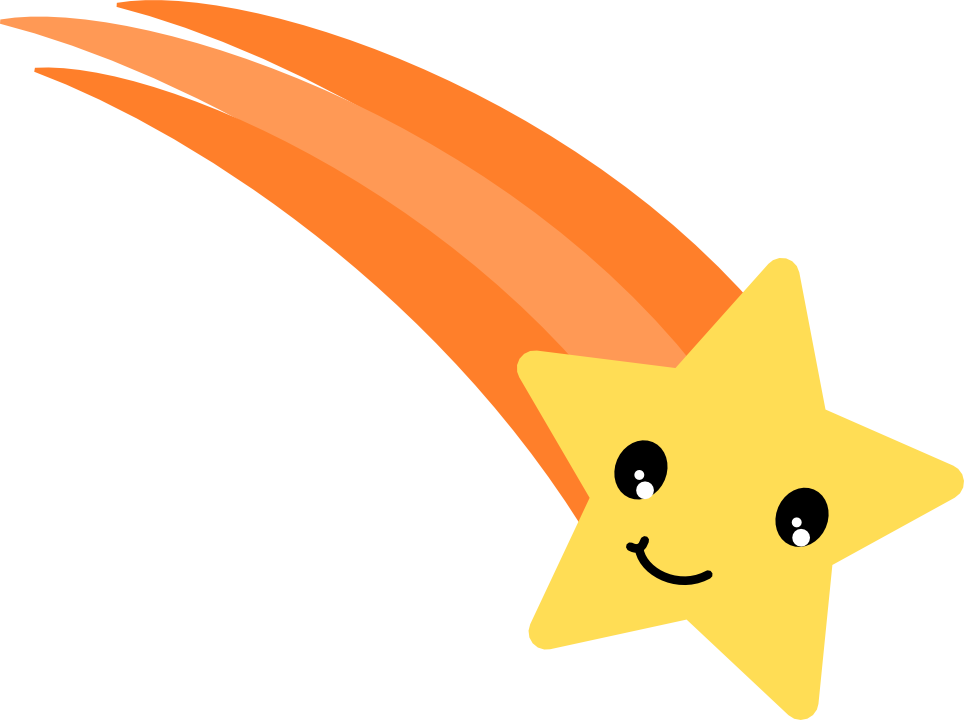 Estrela Arco Iris Png Clipart (964x720), Png Download