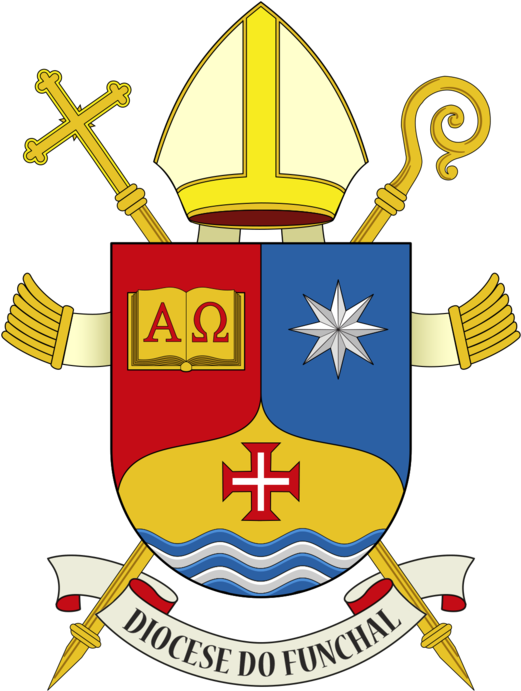 Brasão Diocese Do Funchal Clipart (528x700), Png Download
