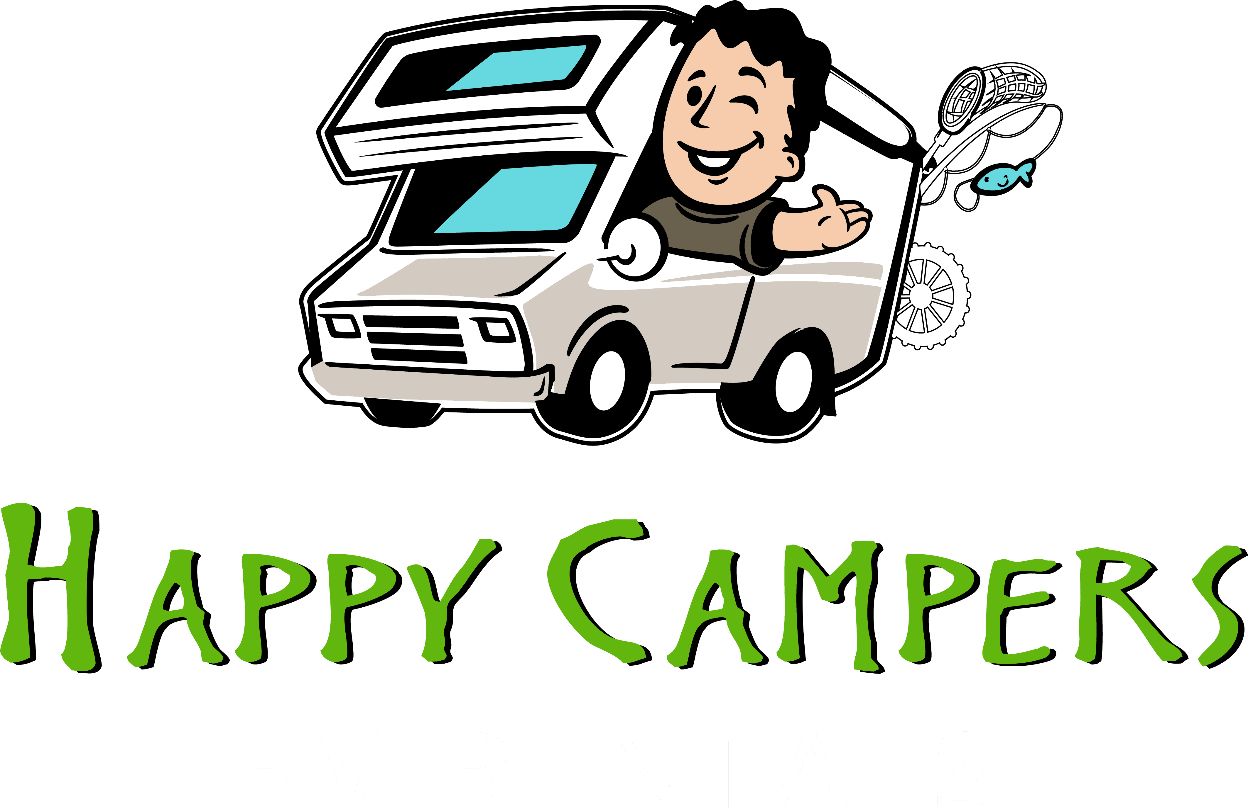 Happy Driver With Moving Truck Clipart (4330x2853), Png Download