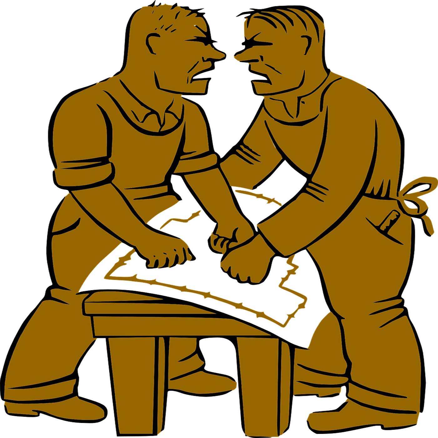 Conversation Between Two People Clipart - Png Download (1400x1400), Png Download