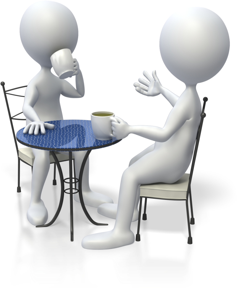 Having Difficult Conversaions With Aging Parents - Stick Figures Clipart (875x1024), Png Download