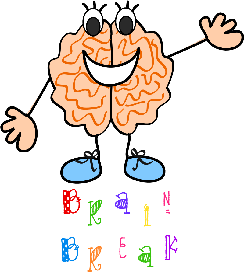 Movement Clipart Brain Break, Movement Brain Break - Brain Clipart Transparent Background - Png Download (812x912), Png Download