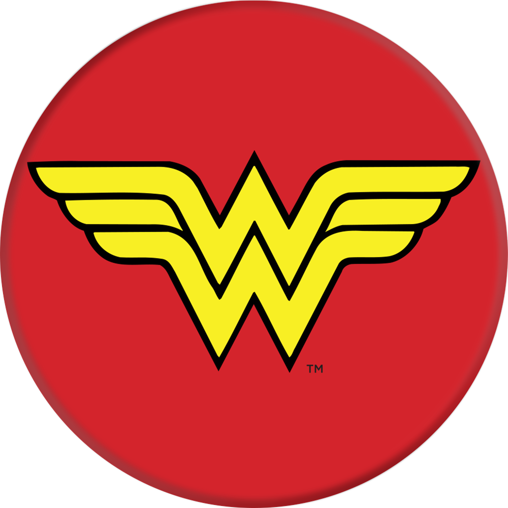Wonder Woman Popsockets Grip Stand Green Lantern Batman - Wonder Woman Logo Png Transparent Clipart (1000x1000), Png Download