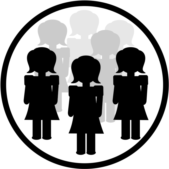 Computer Icons Woman Clip Art Women Female Symbol - Free Icon Women Meeting - Png Download (702x701), Png Download
